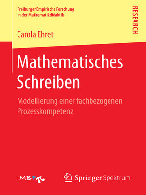 cover image of Mathematisches Schreiben